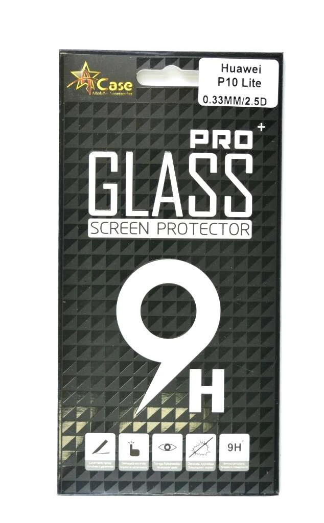 Защитное стекло A-case для HUAWEI P10 Lite