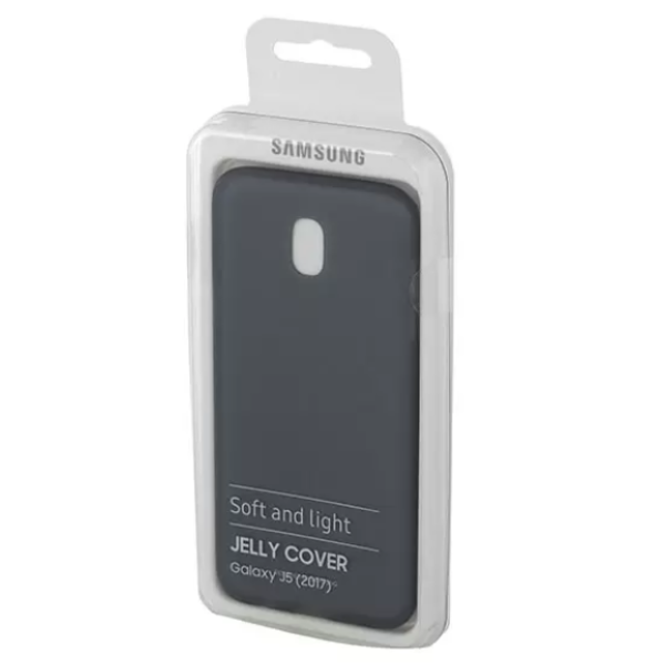 Қап Samsung Galaxy J5 2017 Jelly Cover (EF-AJ530TBEGRU) Black үшін