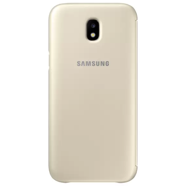 Чехол Samsung для Galaxy J5 2017 Wallet Cover (EF-WJ530CFEGRU) Gold