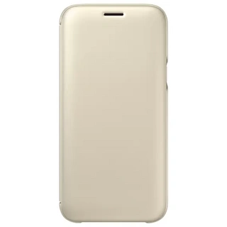 Чехол Samsung для Galaxy J5 2017 Wallet Cover (EF-WJ530CFEGRU) Gold