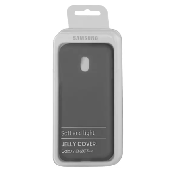 Қап Samsung Galaxy J3 2017 Jelly Cover (EF-AJ330TBEGRU) Black үшін