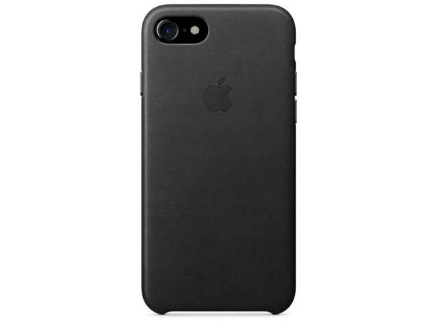 Чехол Apple для iPhone 7 Leather Case MMY52ZM/A Black