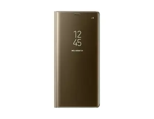 Чехол Samsung Clear View Standing Cover для Galaxy Note 8 (EF-ZN950CFEGRU), Gold