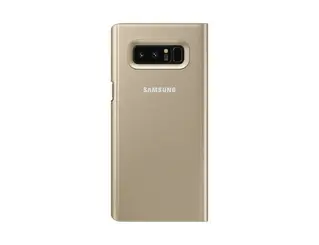 Чехол Samsung Clear View Standing Cover для Galaxy Note 8 (EF-ZN950CFEGRU), Gold