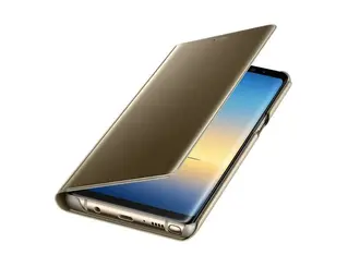 Чехол Samsung Clear View Standing Cover для Galaxy Note 8 (EF-ZN950CFEGRU), Gold