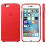 Чехол Apple MKXX2 iPhone 6s Leather Case RED - фото 2
