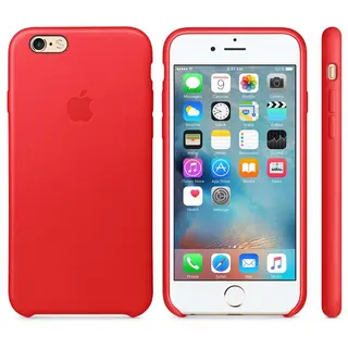 Чехол Apple MKXX2 iPhone 6s Leather Case RED