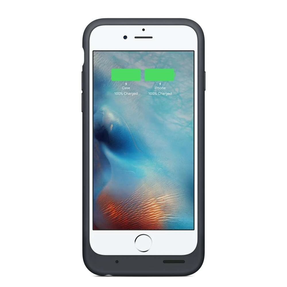 Чехол-аккумулятор Apple MGQL2 iPhone 6s Smart Battery Case Charcoal Gray - фото 3