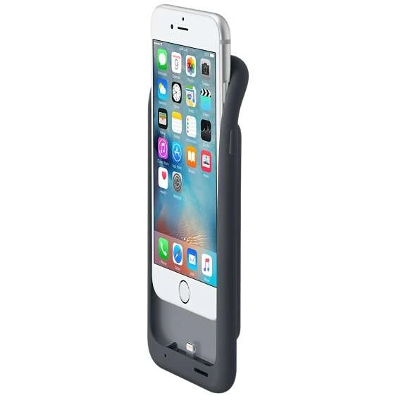 Чехол-аккумулятор Apple MGQL2 iPhone 6s Smart Battery Case Charcoal Gray - фото 5