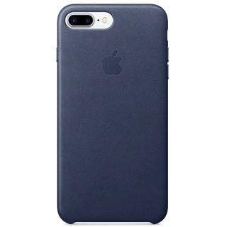 Чехол Apple для iPhone 7 Plus/8 Plus Leather Case (MMYG2ZM/A) Midnight Blue