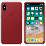 Чехол Apple iPhone X Leather Case PRODUCT Red