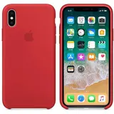 Чехол Apple iPhone X Silicone Case PRODUCT Red