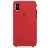 Чехол Apple iPhone X Silicone Case PRODUCT Red - фото 3