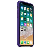 Чехол Apple iPhone X Silicone Case Ultra Violet - фото 3