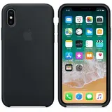 Чехол Apple iPhone X Silicone Case Black