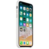 Чехол Apple iPhone X Silicone Case White - фото 2