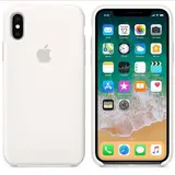 Чехол Apple iPhone X Silicone Case White
