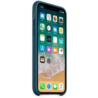 Чехол Apple iPhone X Silicone Case Cosmos Blue