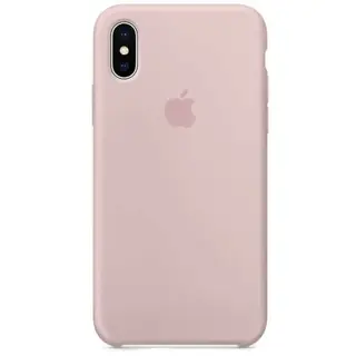 Чехол Apple iPhone X Silicone Case Pink Sand