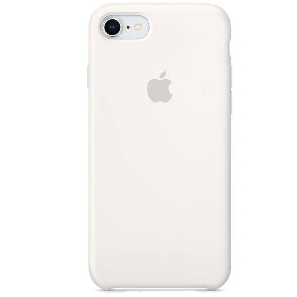 Чехол Apple iPhone 8/7 Silicone Case White - фото 3