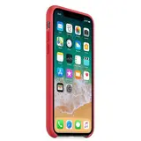 Чехол Apple iPhone X Silicone Case Red Raspberry - фото 2
