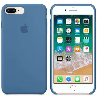 Чехол Apple для iPhone 7 Plus/8 Plus Silicone Case (MRFX2) Denim Blue