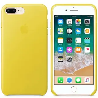 Чехол Apple для iPhone 7 Plus/8 Plus Leather Case (MRGC2) Spring Yellow