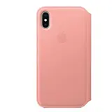 Чехол Apple для iPhone X Leather Folio (MRGF2) Soft Pink - фото 2