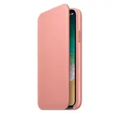 Чехол Apple для iPhone X Leather Folio (MRGF2) Soft Pink - фото 3