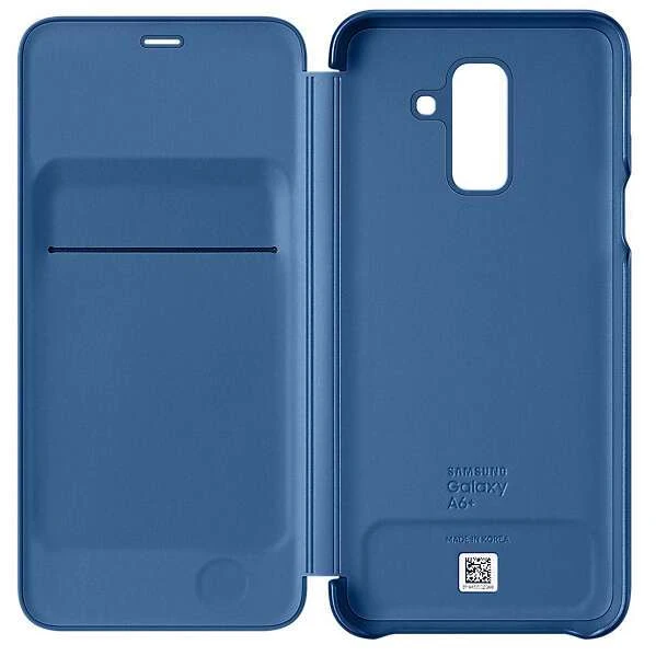 Чехол Samsung Wallet Cover для Galaxy A6 EF-WA600CLEGRU Blue - фото 2