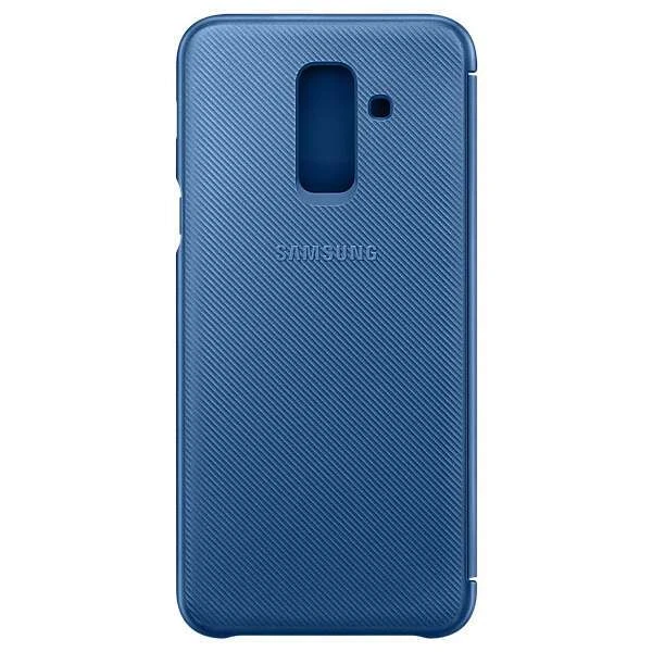 Чехол Samsung Wallet Cover для Galaxy A6 EF-WA600CLEGRU Blue - фото 3