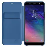 Чехол Samsung Wallet Cover для Galaxy A6 EF-WA600CLEGRU Blue - фото 5