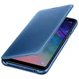 Чехол Samsung Wallet Cover для Galaxy A6 EF-WA600CLEGRU Blue - фото 8