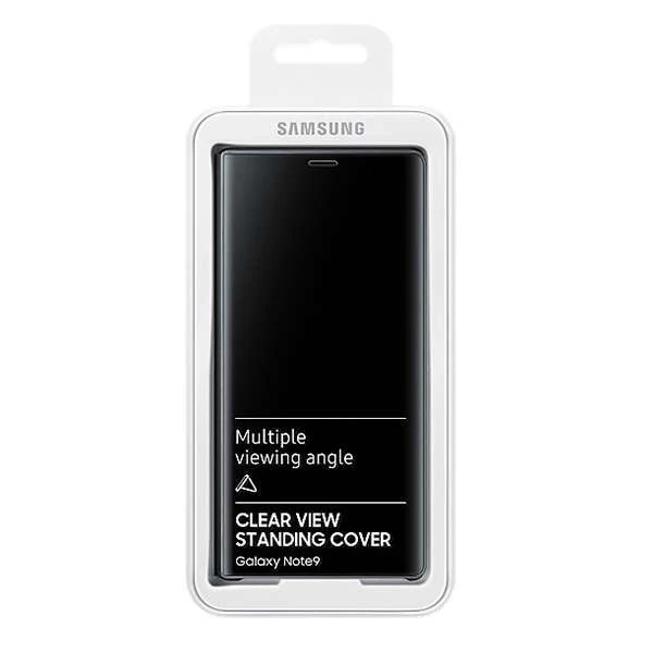 Чехол Samsung Clear View Standing Cover для Galaxy Note 9 EF-ZN960CBEGRU Black - фото 2