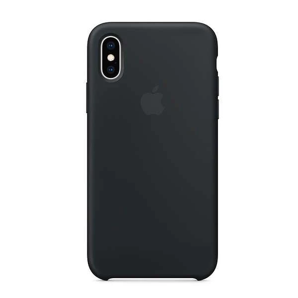 Чехол Apple iPhone XS Silicone Case Black
