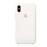 Чехол Apple iPhone XS Max Silicone Case White