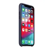 Чехол Apple для iPhone XS Max Silicone Case Midnight Blue - фото 3
