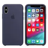 Чехол Apple для iPhone XS Max Silicone Case Midnight Blue - фото 2