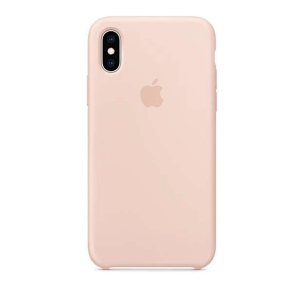 Чехол Apple для iPhone XS Max Silicone Case Pink Sand