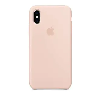 Чехол Apple для iPhone XS Max Silicone Case Pink Sand