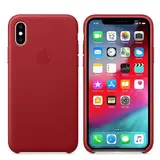 Чехол Apple для iPhone XS Leather Case PRODUCT Red - фото 2