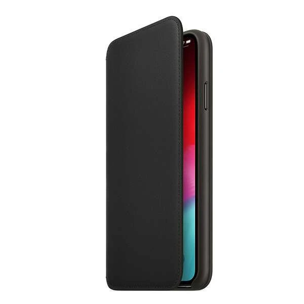 Чехол Apple для iPhone XS Leather Folio (MRWW2ZM/A) Black - фото 3