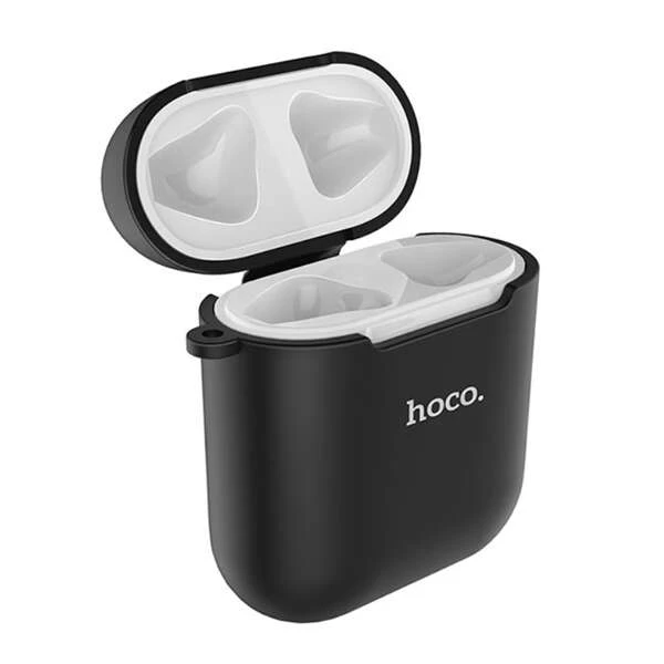Чехол Hoco для наушников Airpods case Black - фото 3