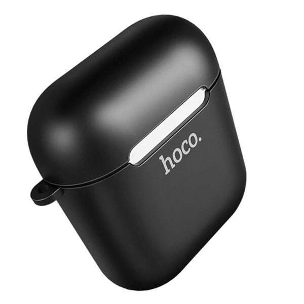 Чехол Hoco для наушников Airpods case Black - фото 4