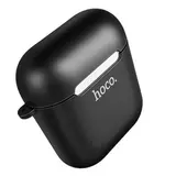 Чехол Hoco для наушников Airpods case Black - фото 4