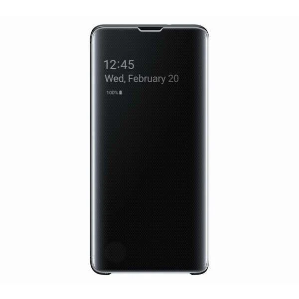 Чехол для Samsung Galaxy S10 Clear View Cover Black EF-ZG973CBEGRU