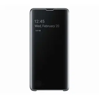 Чехол для Samsung Galaxy S10 Clear View Cover Black EF-ZG973CBEGRU