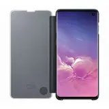 Чехол для Samsung Galaxy S10 Clear View Cover Black EF-ZG973CBEGRU - фото 2