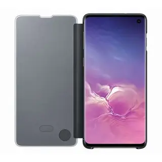 Чехол для Samsung Galaxy S10 Clear View Cover Black EF-ZG973CBEGRU