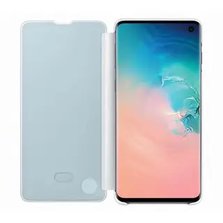 Чехол Samsung для Galaxy S10 Clear View Cover (EF-ZG973CWEGRU) White